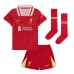 Maillot de foot Liverpool Darwin Nunez #9 Domicile vêtements enfant 2024-25 Manches Courtes (+ pantalon court)